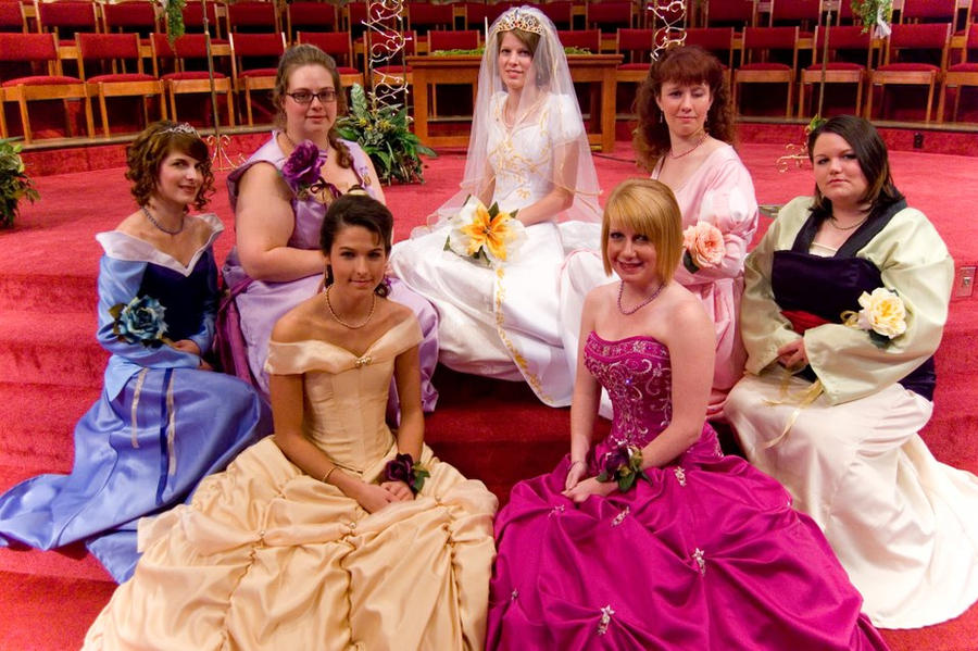 Princess Bridal Party
