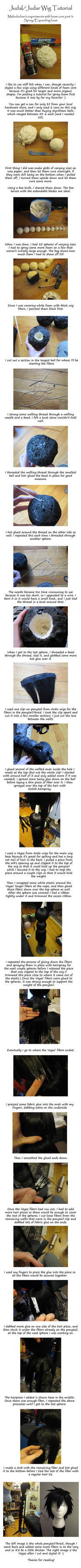 Judal/Judar Wig Tutorial