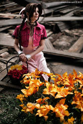 Flowers Blooming in the Church