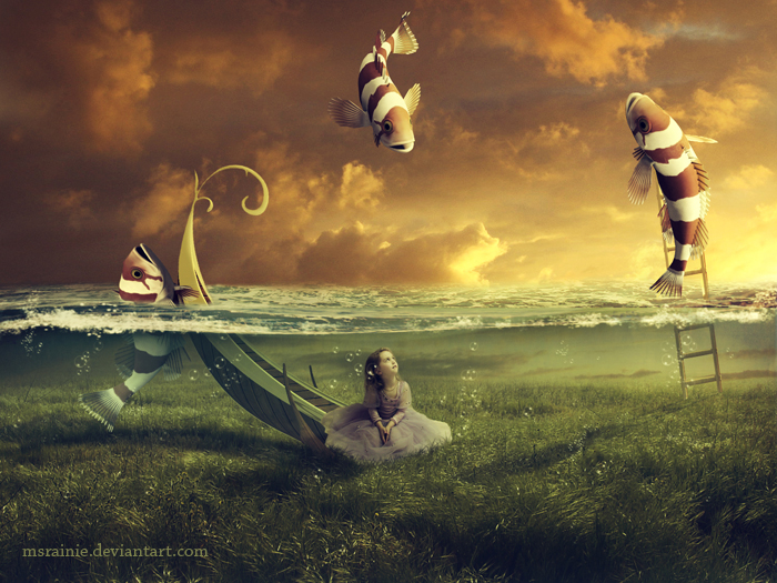 My playful friends by msRainie