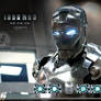 Iron Man Silver Desk