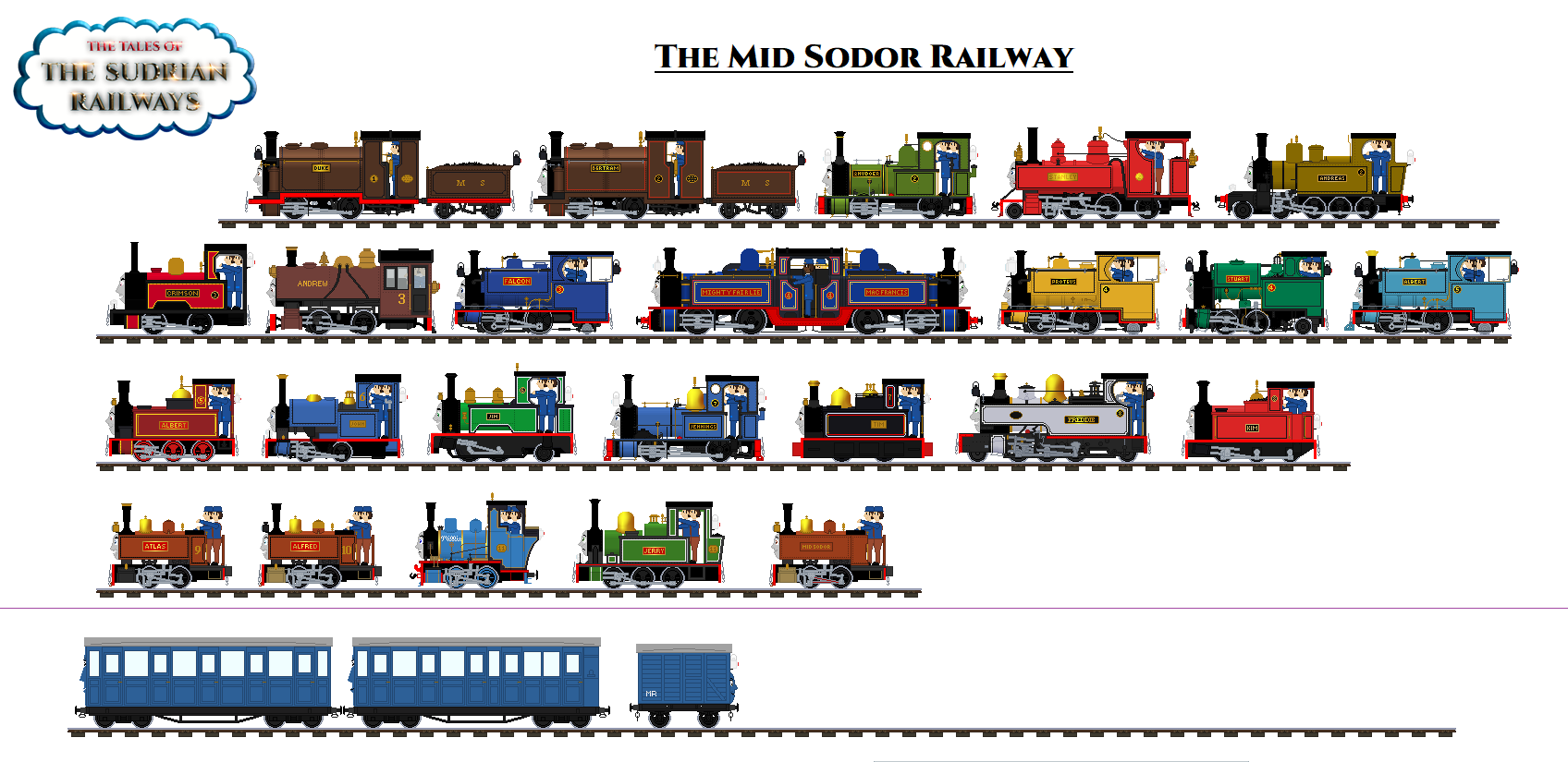 The Mid Sodor Railway Fleet V2 By SplendidEngine02 On DeviantArt the-mid-sodor-railway-fleet-v2-by-splendidengine02-on-deviantart