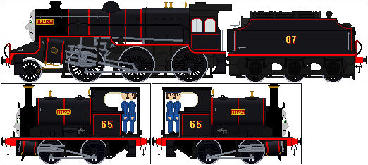 Lenny and Eliza the Police Engine by SplendidEngine02 on DeviantArt