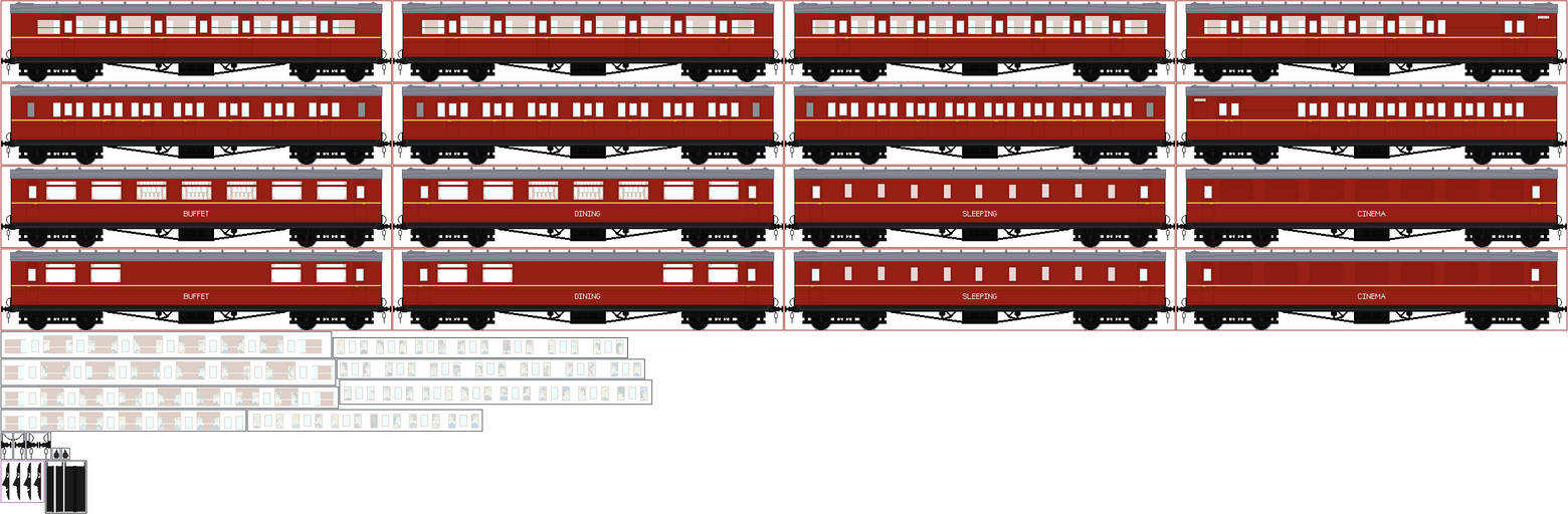 The Express Coaches ~ BR Maroon by SplendidEngine02 on DeviantArt