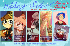 Holiday sale! 2$ OFF ORIGINAL PRICE!!!