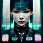 Cyber Punk Cat Woman