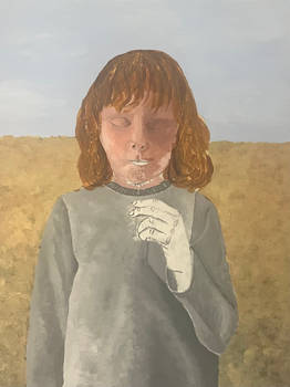 WIP - Portrait of Boy in Field