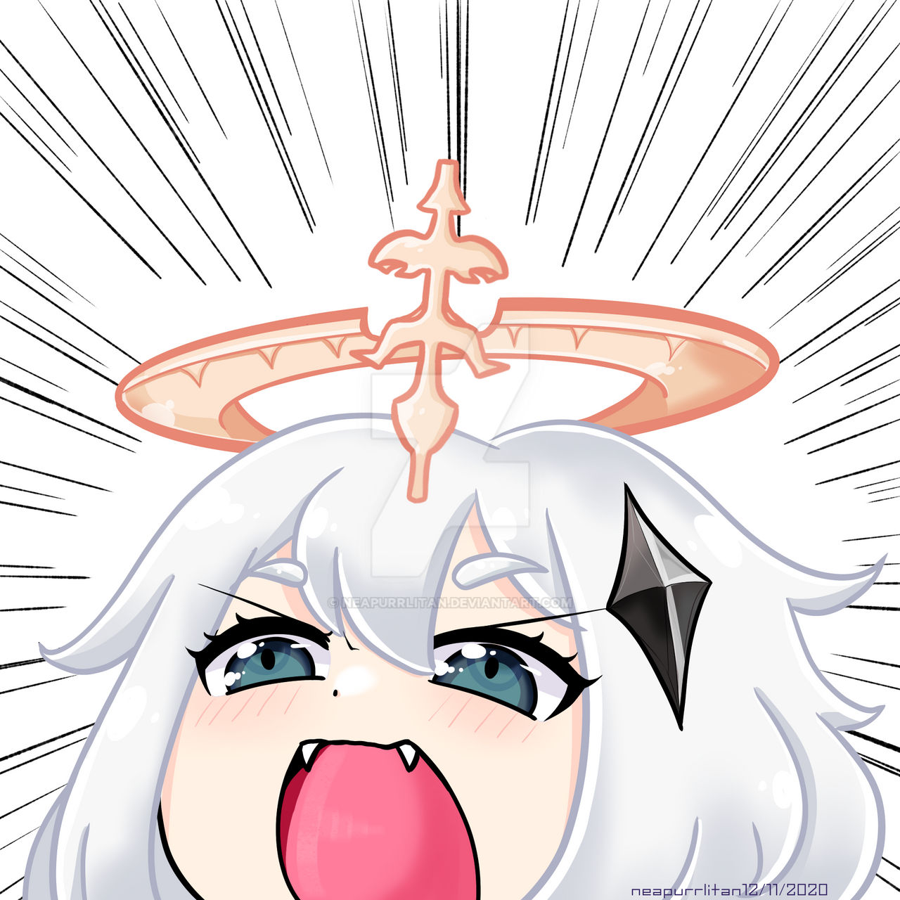 Paimon Rage Paimon Angry by Neapurrlitan on DeviantArt