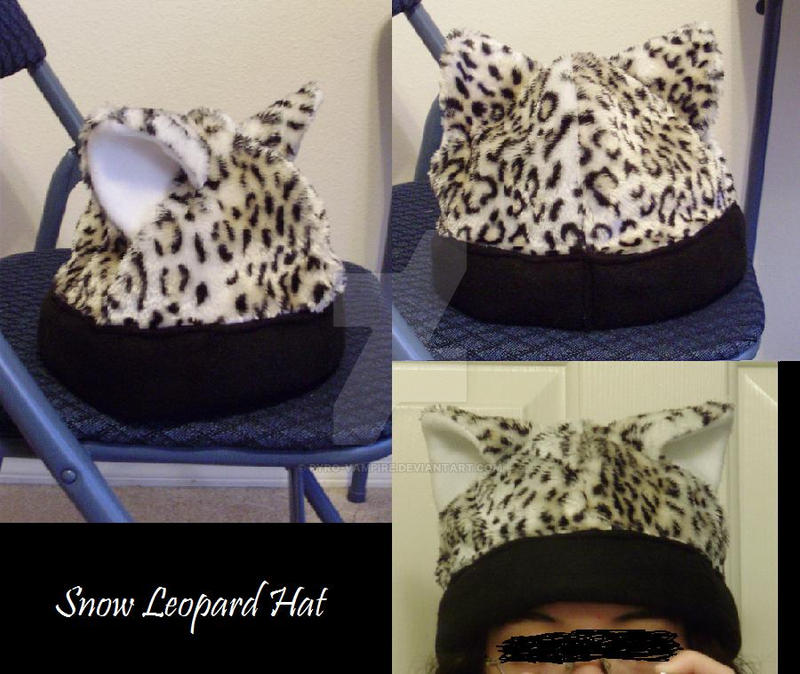 Snow Leopard Hat