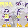 Nina the Elephant Reference Sheet