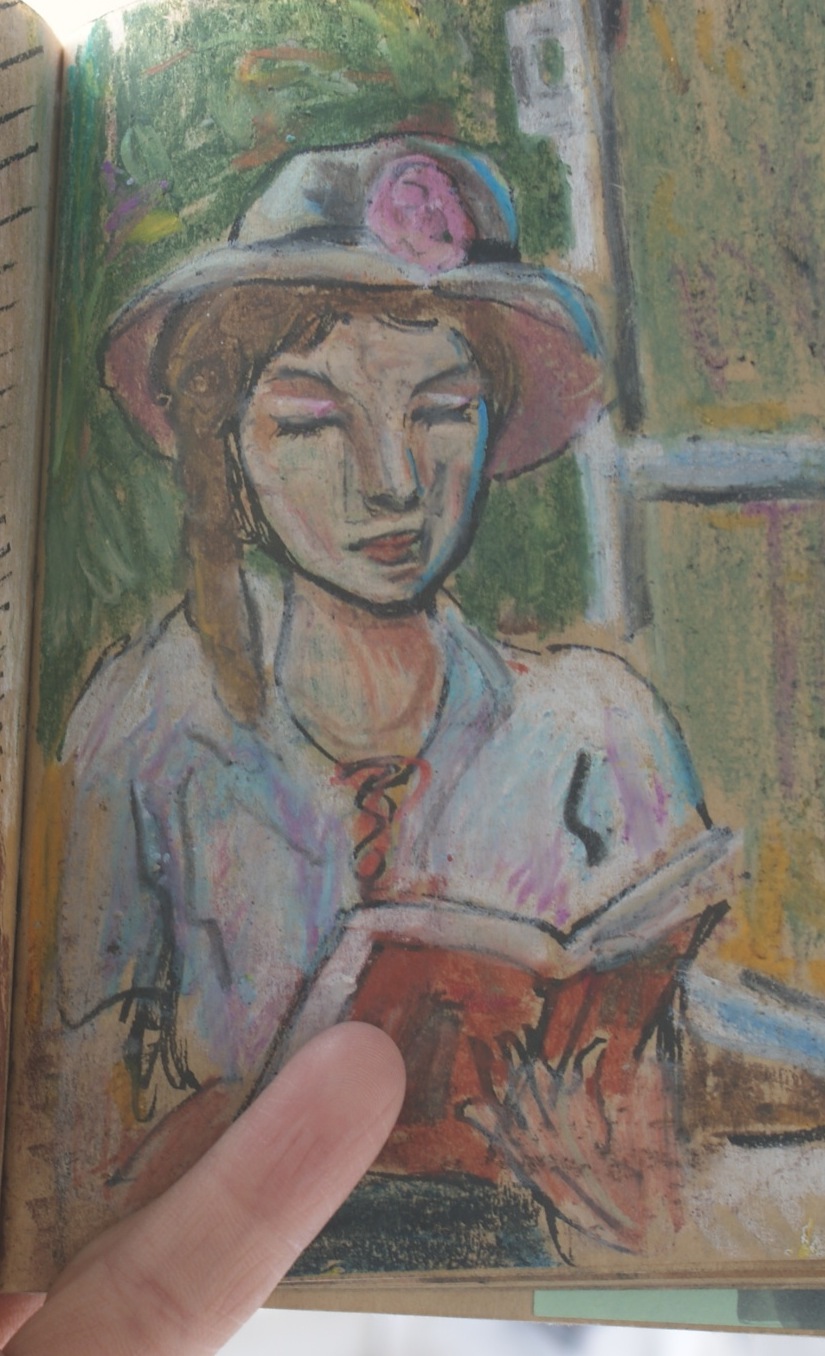 reading girl