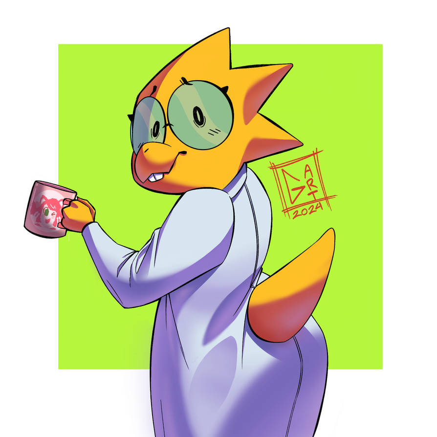 ALPHYS fanart by Gartt29 on DeviantArt