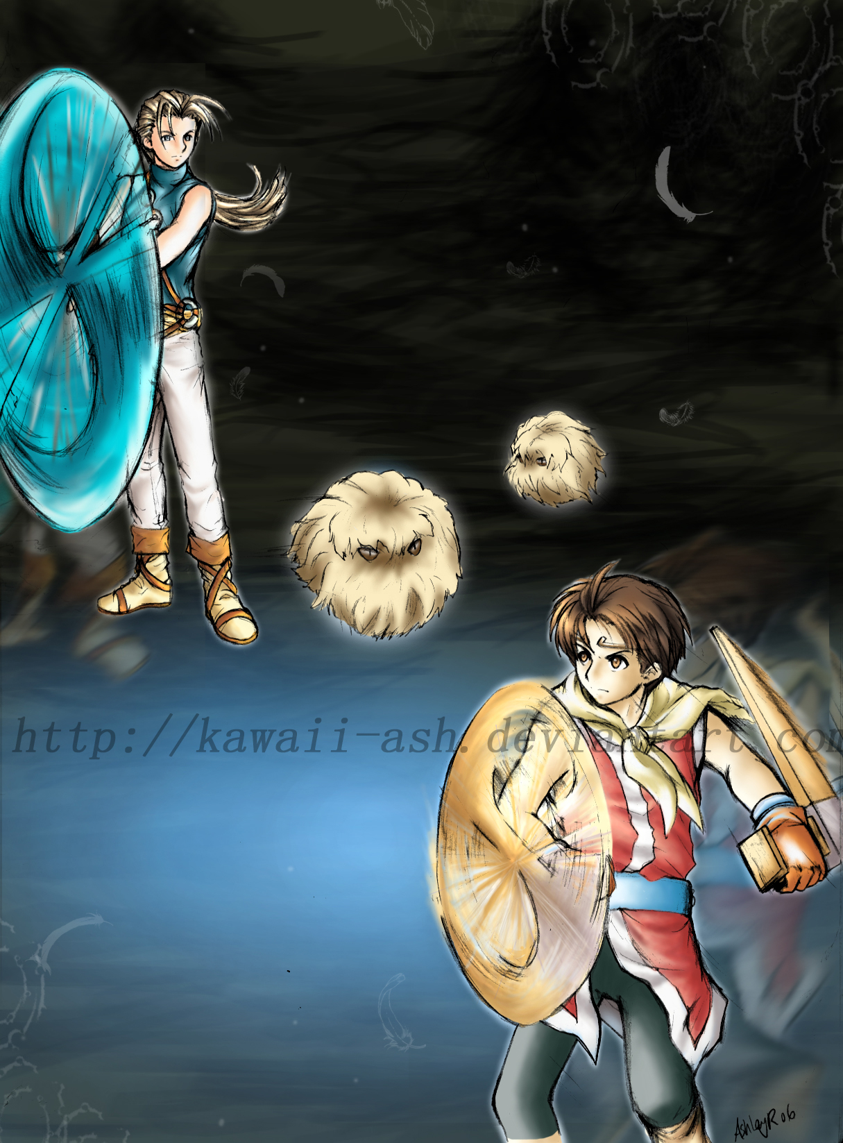 Suikoden II Buddy Attack