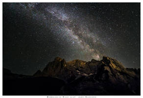 The Marmolada by Night.