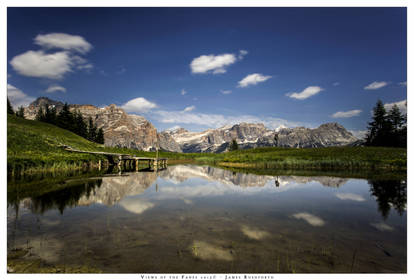 A serene day on the Pralongia Plateau