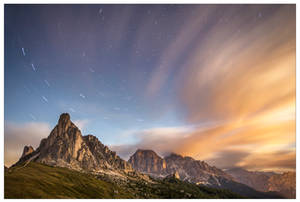 The world turns on the Passo Giau by JamesRushforth