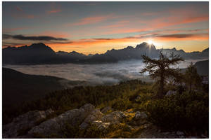 Sunrise over Sorapiss by JamesRushforth Sunrise over Sorapiss by JamesRushforth