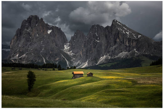 Alpi di Siusi light play