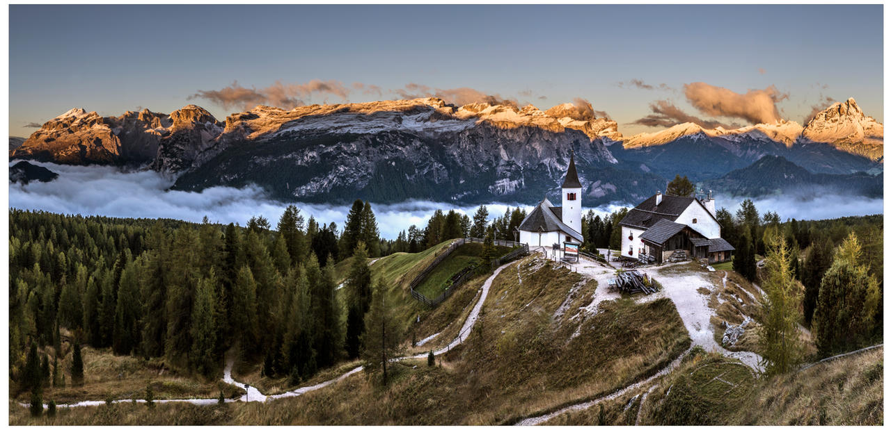 Sasso della Croce Panorama by JamesRushforth
