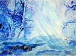 Blue winter3 by danuta50