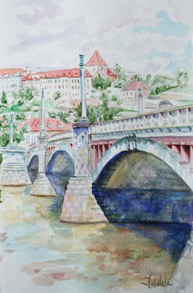 Praga - Josef Manes's Bridge