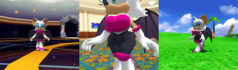 Rouge the Bat from Sonic adventure