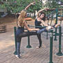 Bailarinas do Oficina: Tarde no parque