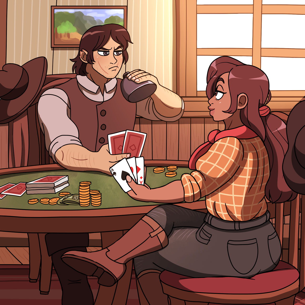 (Commission) Know when to hold em.