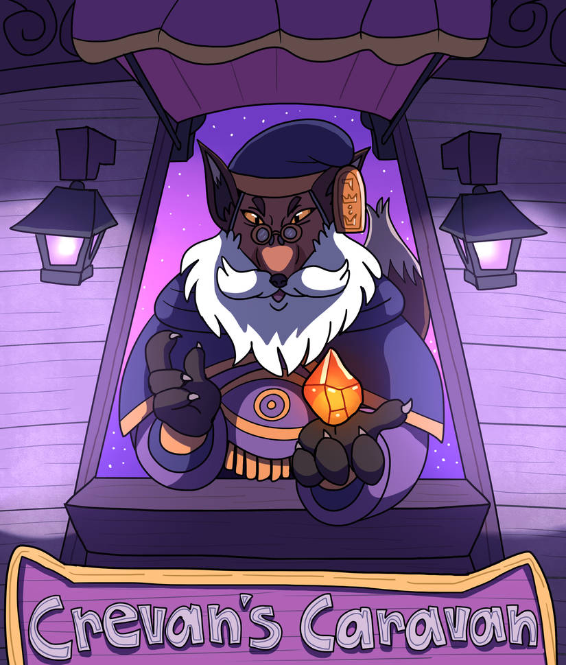 Crevan's Caravan of Curious Curios by Dabbleton on DeviantArt