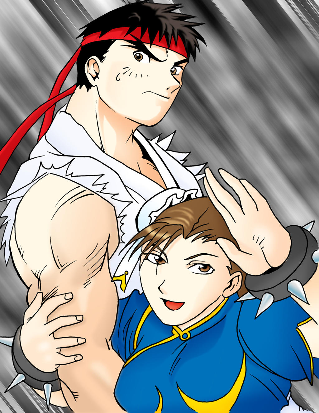 Chun Li And Ryu R Ryu and Chunli 001 by Mastens on DeviantArt