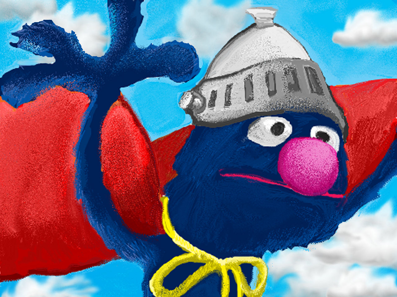 Super Grover by archivist13 on DeviantArt