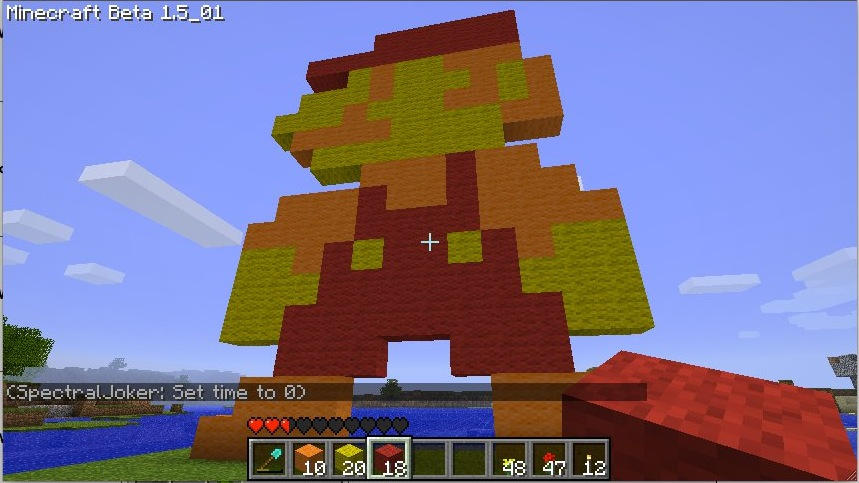 Minecraft Snes Minecraft: SNES Mario by Spectral-Joker on DeviantArt