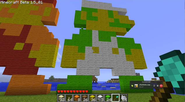 Minecraft: SNES Luigi