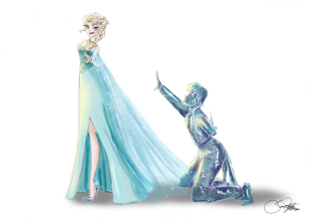 Frozen, Elsa and Hans by SoyCeci on DeviantArt