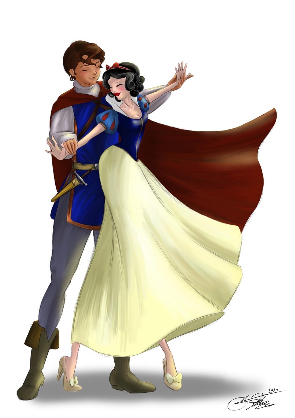 Prince Snow White Is Taken By The Queen 9 Snow White and her Prince by SilverCatseyes on DeviantArt