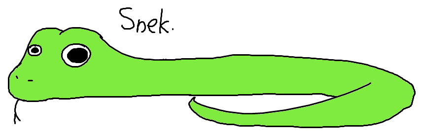 look a snek