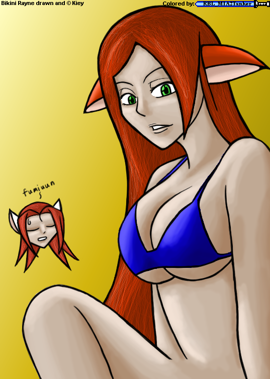 OC - Bikini Rayne - Colored