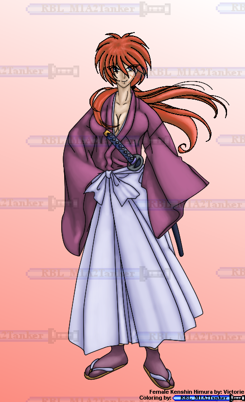 Kenshin Himura by CommanderLeopard24 on DeviantArt