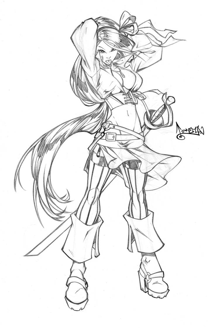Sketch Rbl CaptainMelanthe sketch by NEMAfronSpain by RBL-M1A2Tanker on DeviantArt