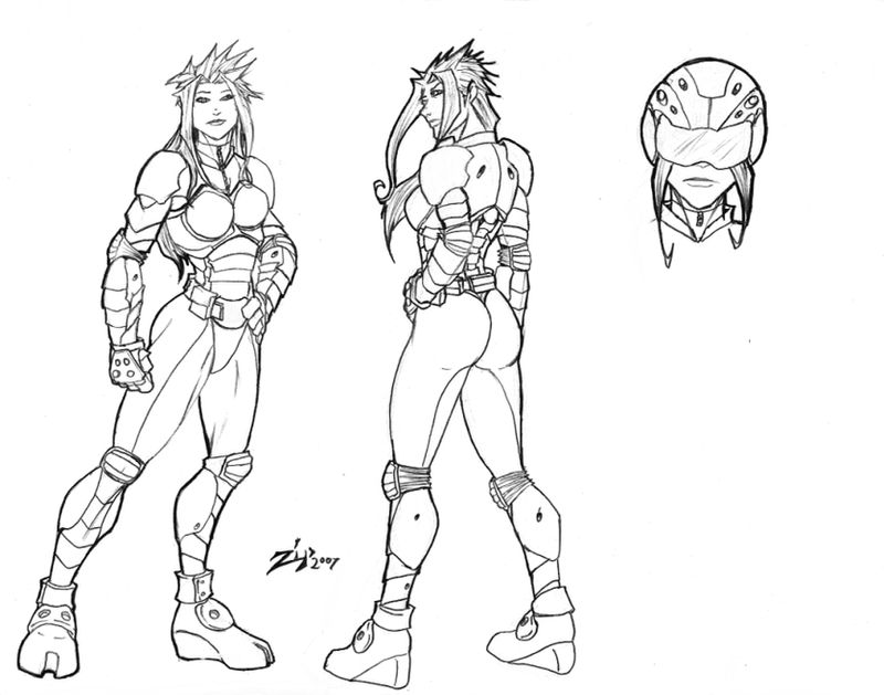 Sketch Rbl EarlyJosieConcept sketch by ZipDraw by RBL-M1A2Tanker on DeviantArt