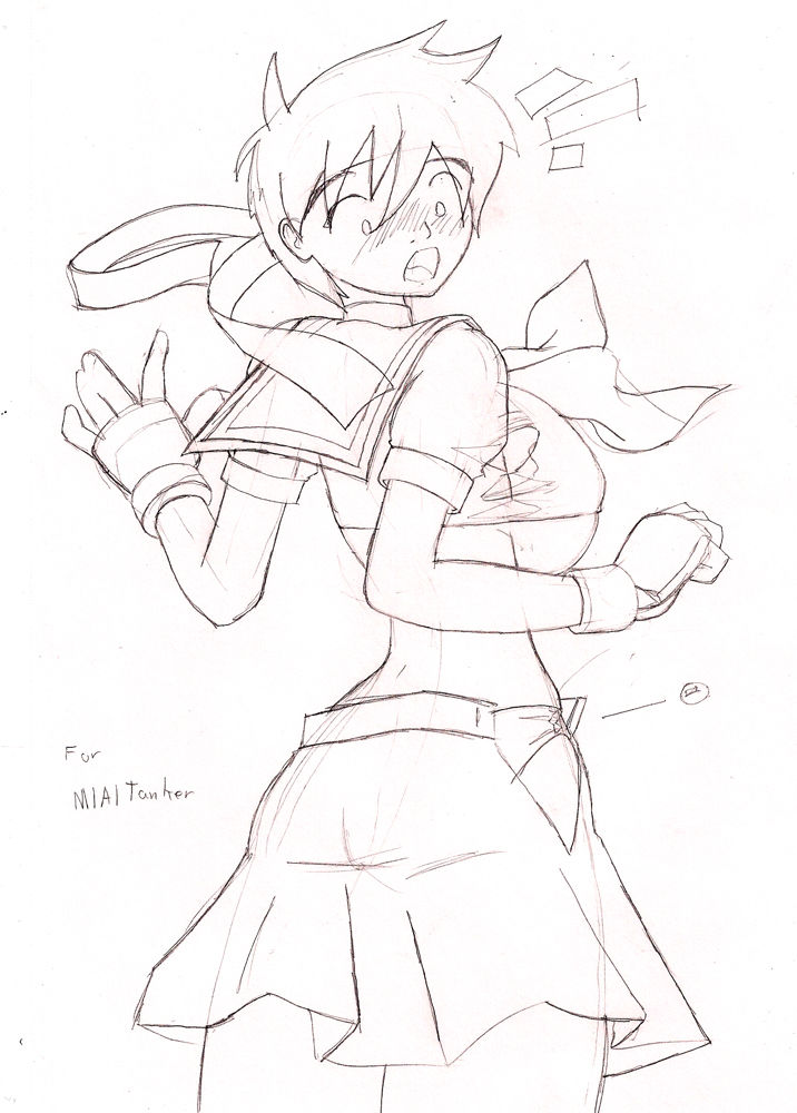 Sketch Rbl SakuraAP sketch by Kojiro-Brushard by RBL-M1A2Tanker on DeviantArt