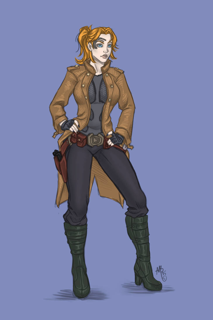 Dye-cember-2019 Challenge 25 - OC Lana Charwood by RBL-M1A2Tanker on ...