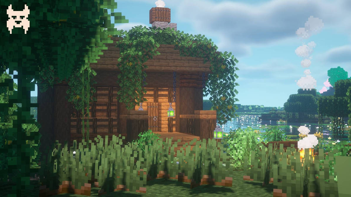 Minecraft buildings: swamp shack by Rawholt on DeviantArt