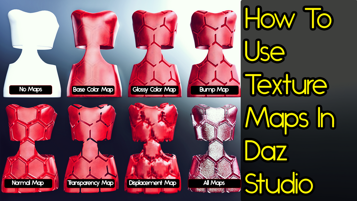 how to apply daz texture maps to model in zbrush