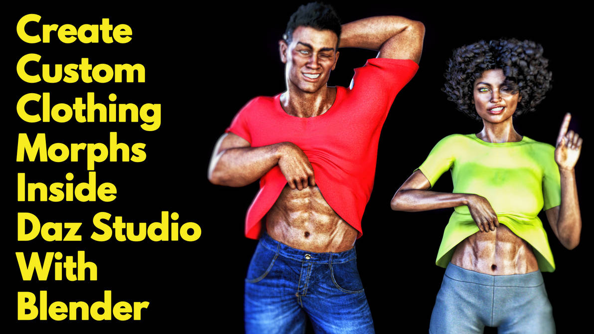 Be Morph Create Custom Clothing Morphs with Blender by parmybaddhan on DeviantArt