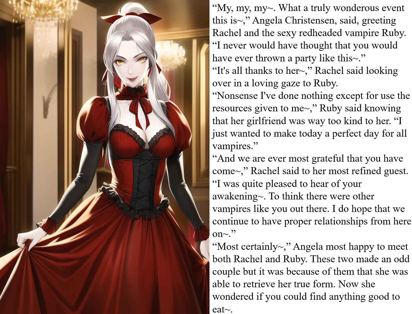 Monster Kingdom s Vampire Ball Angela Christensen By DarkflameTomoki monster-kingdom-s-vampire-ball-angela-christensen-by-darkflametomoki