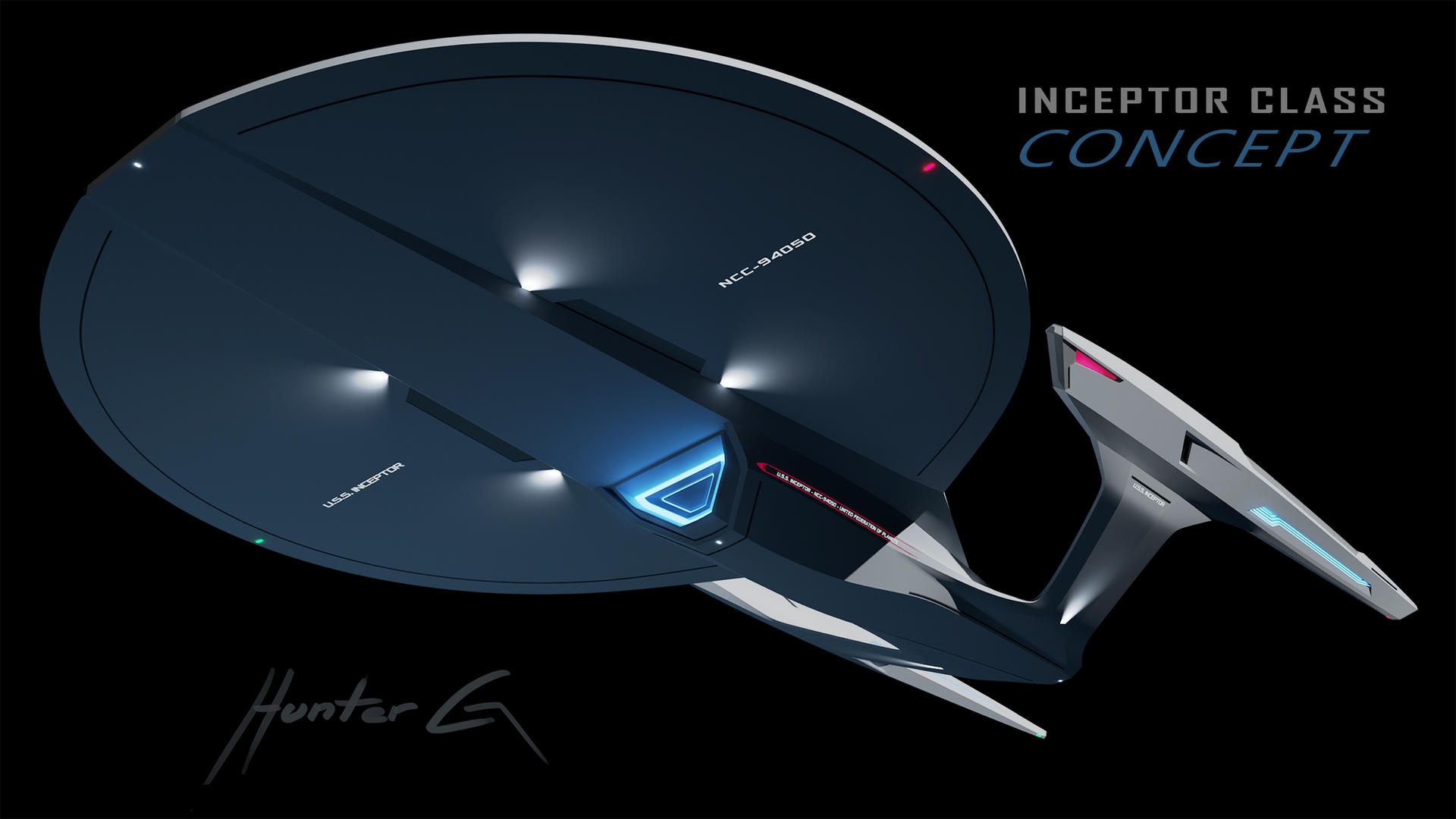 Inceptor Class Concept V2 - View 1 by Hunter-56 on DeviantArt