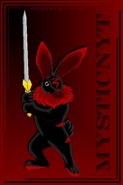 Mysticnyt the Stripped Cybunny