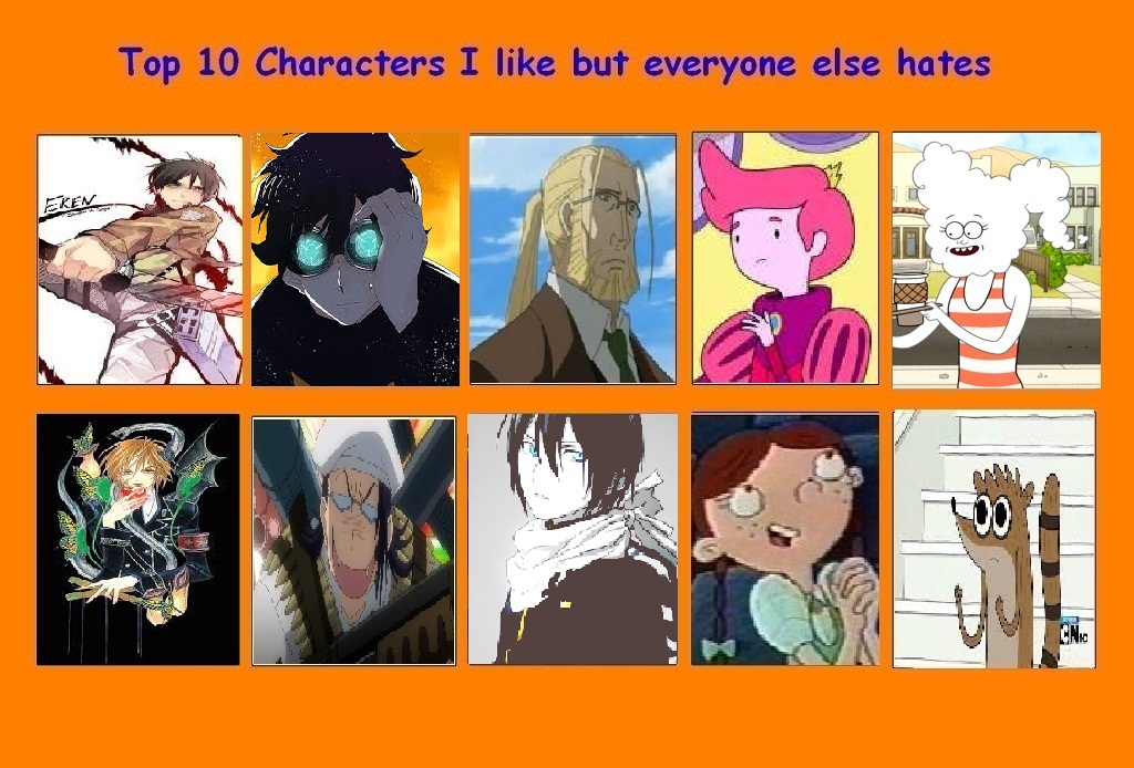 Top 10 Characters You Like But Everyone Hates 2