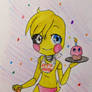 Toy Chica Chibi ewe (kinda) -Watercolor